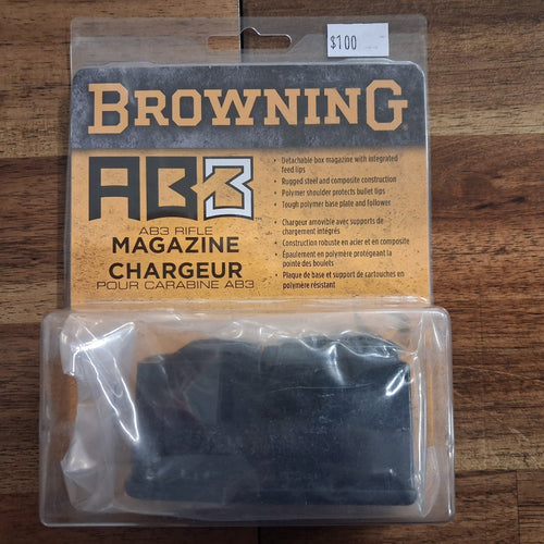 BROWNING AB3 243WIN 7MM-08REM 308WIN STEEL 5 ROUND MAGAZINE 