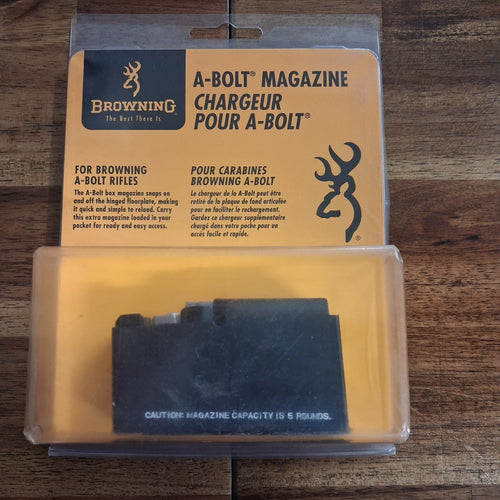 BROWNING A-BOLT CHARGEUR POUR STEEL 5 ROUND MAGAZINE