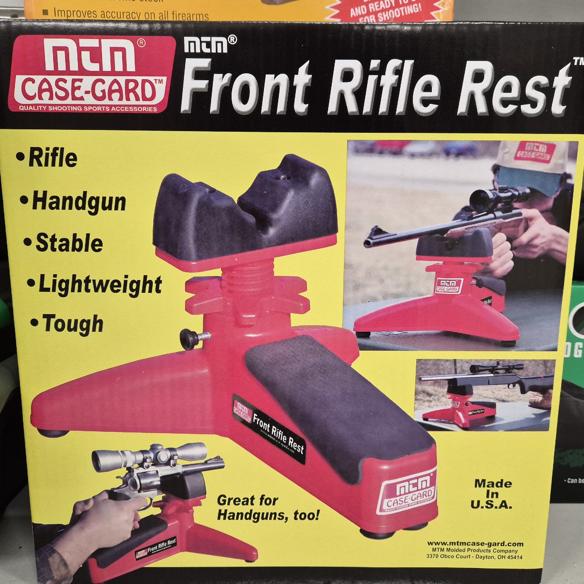 MTM FRONT RIFLE REST