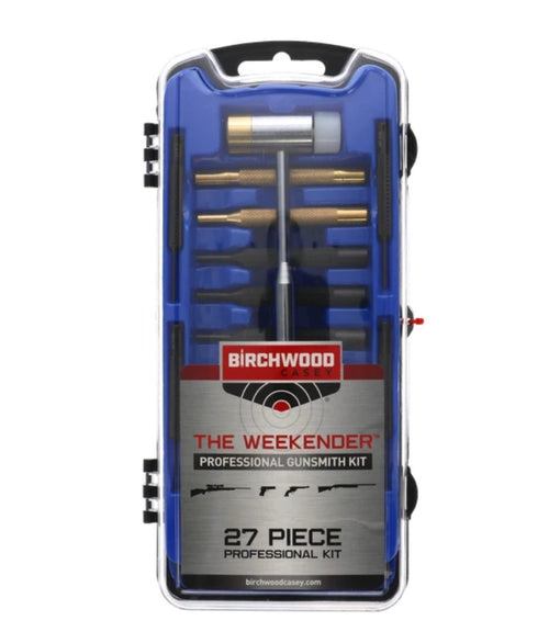 BIRCHWOOD CASEY WEEKENDER PROFESSIONAL GUNSMITH KIT 27 TOOLS