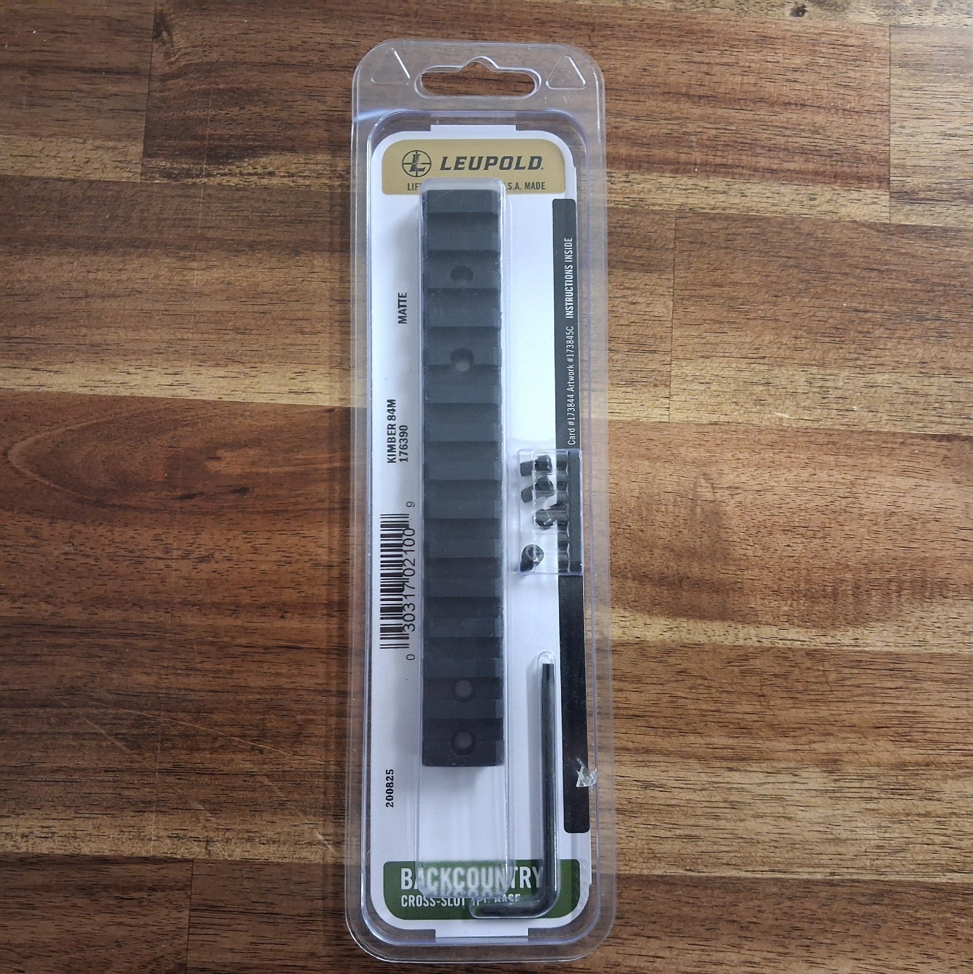 LEUPOLD KIMBER 84M PIC RAIL BLACK