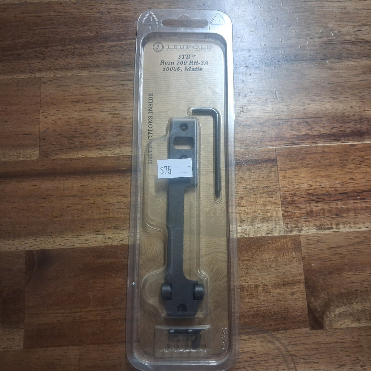   LEUPOLD STD ONE PEICE REM 700 RH-SA BLACK 
