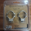 LEUPOLD DUAL DOVETAIL HIGH RINGS .900 51730 SILVER