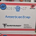 AMERICAN TRAP HIGH DOME E/TARGET ORG TOP BLK RIM TRAP