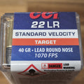 CCI STANDARD VELOCITY 22LR 40GR LRN (100PK) - 22LR/100