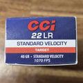 CCI 22LR STANDARD VELOCITY 40GR SOLID - C35 - SIZE: 50PK