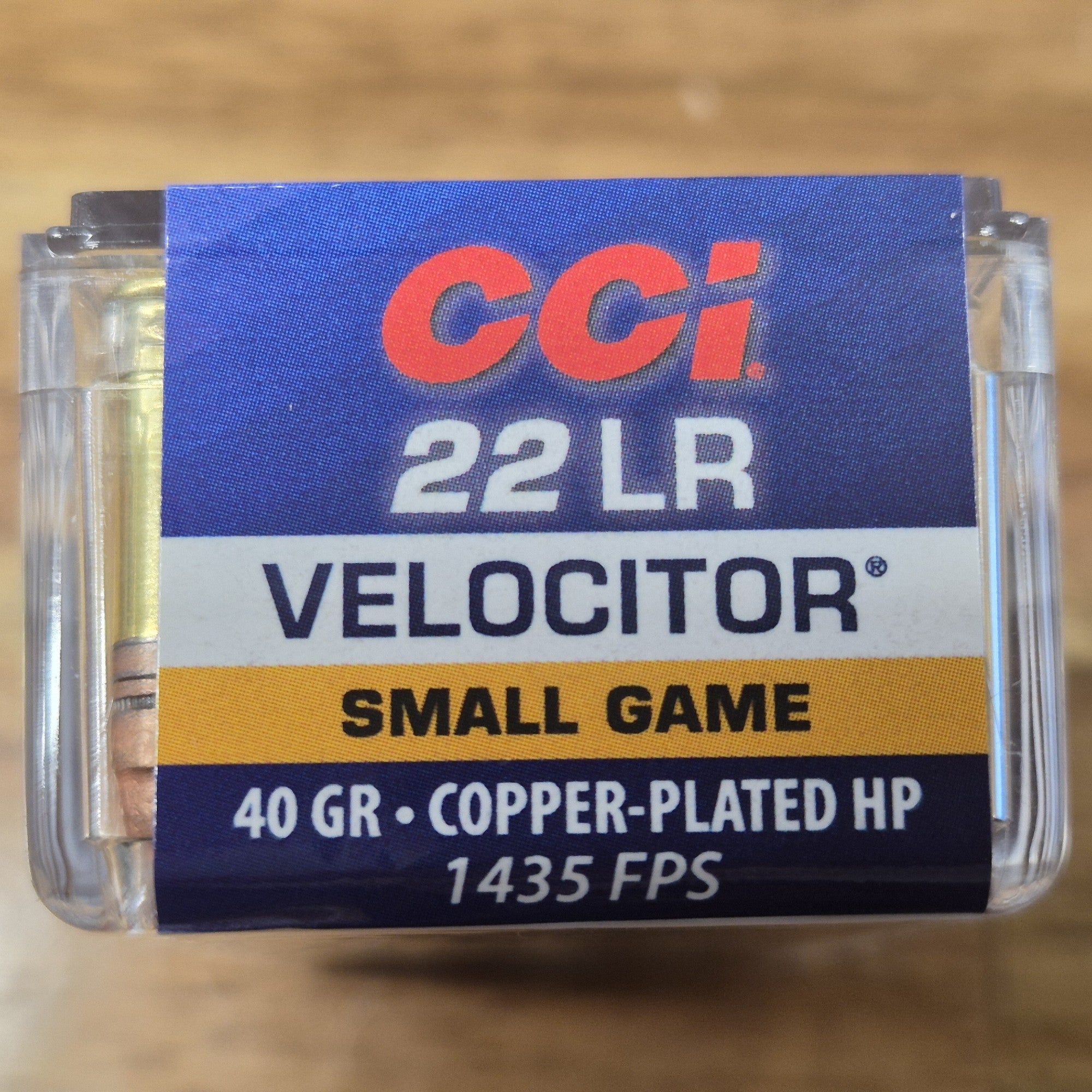 CCI 22LR VELOCITOR 40GR HP HV
