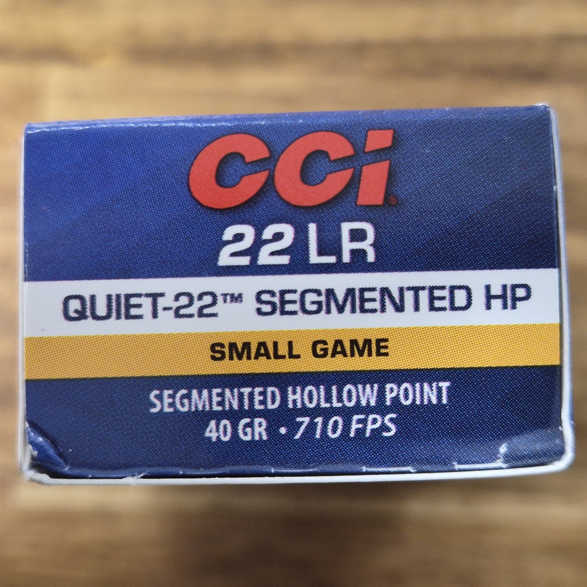 CCI QUIET-22 SEGMENTED HP 22LR 40GR 710FPS 50PK