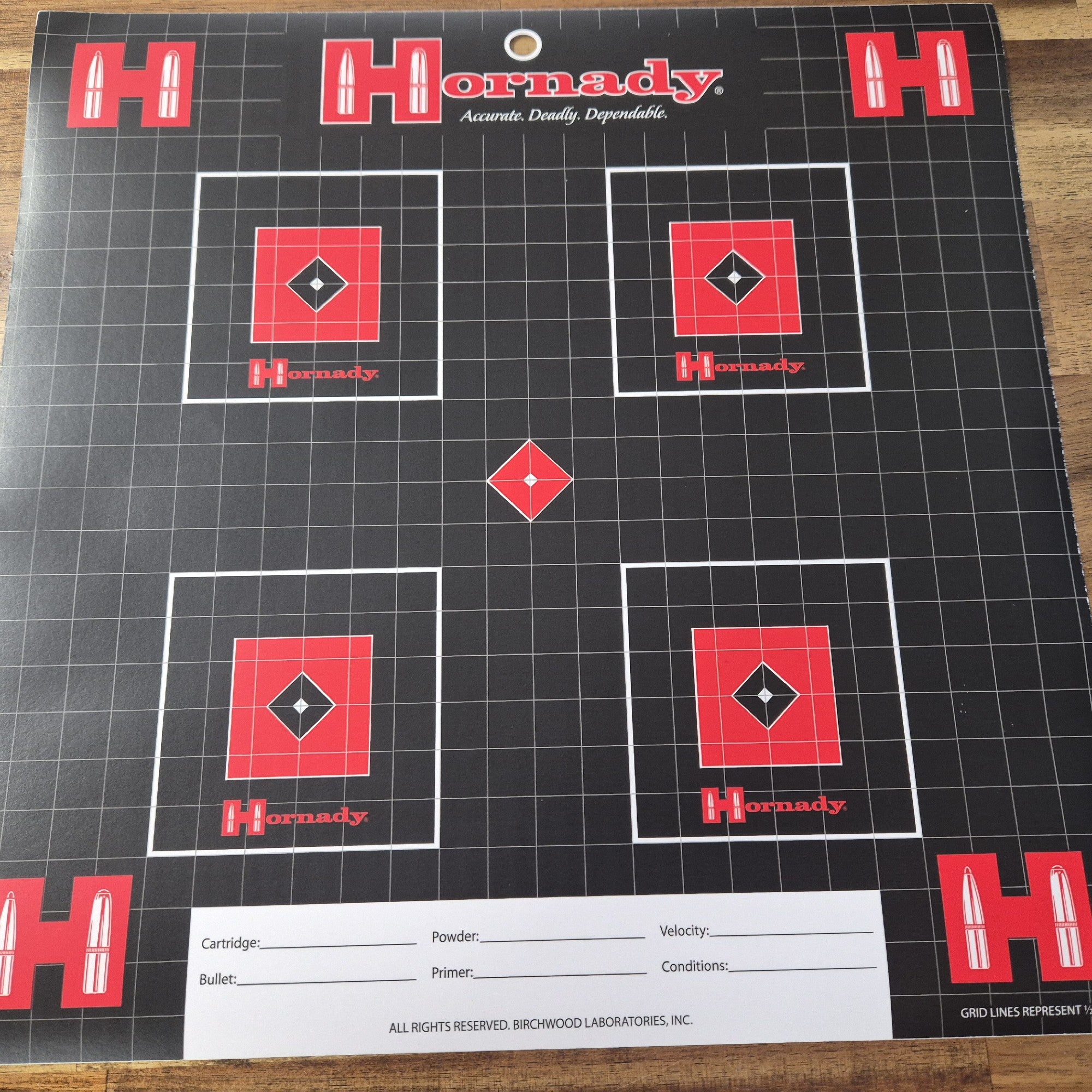 HORNADY LNL TARGET (1PK)