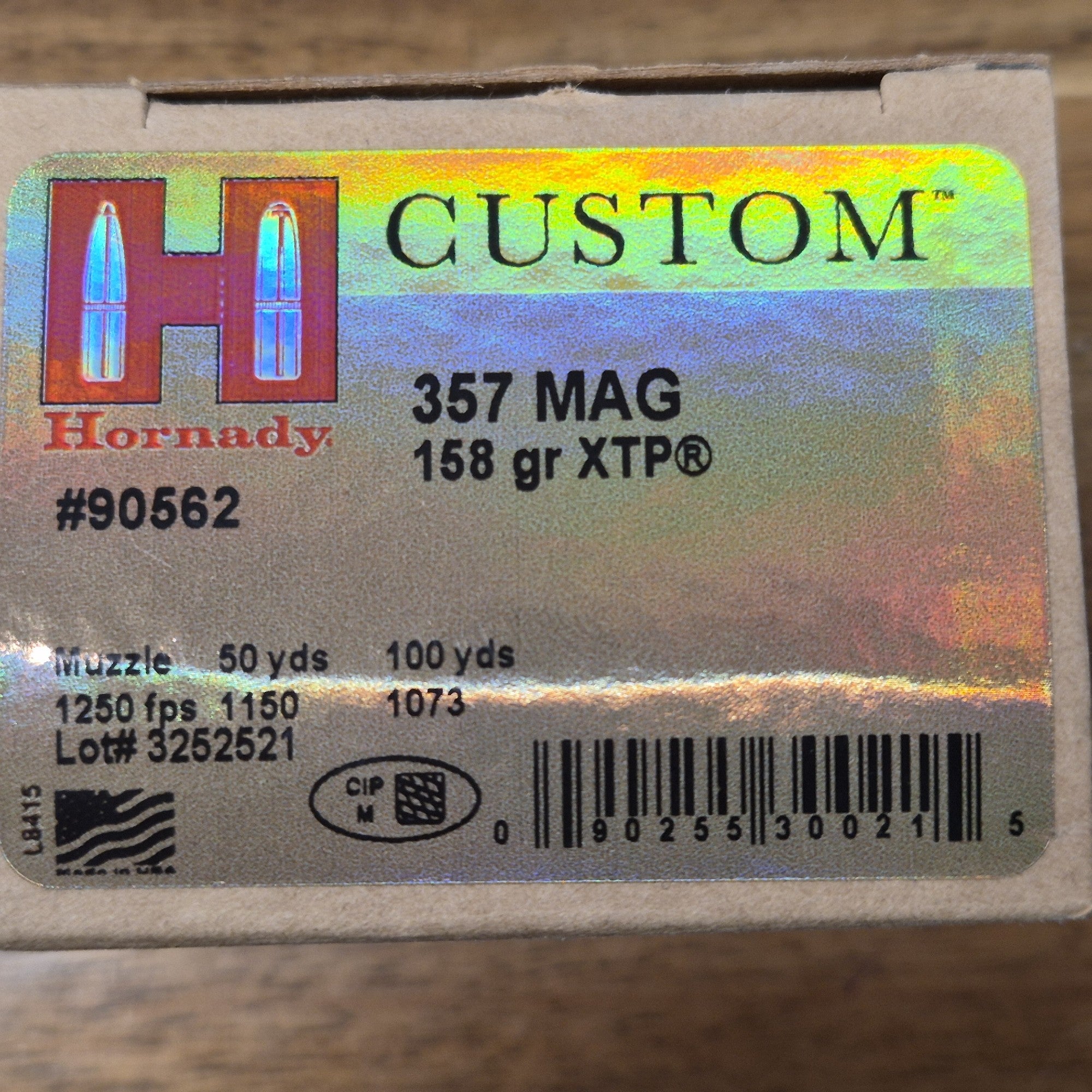 HORNADY 357 MAG 158 GR JHP/XTP 25 PK