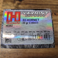 HORNADY 22 HORNET 35 GR VMAX 25 PK