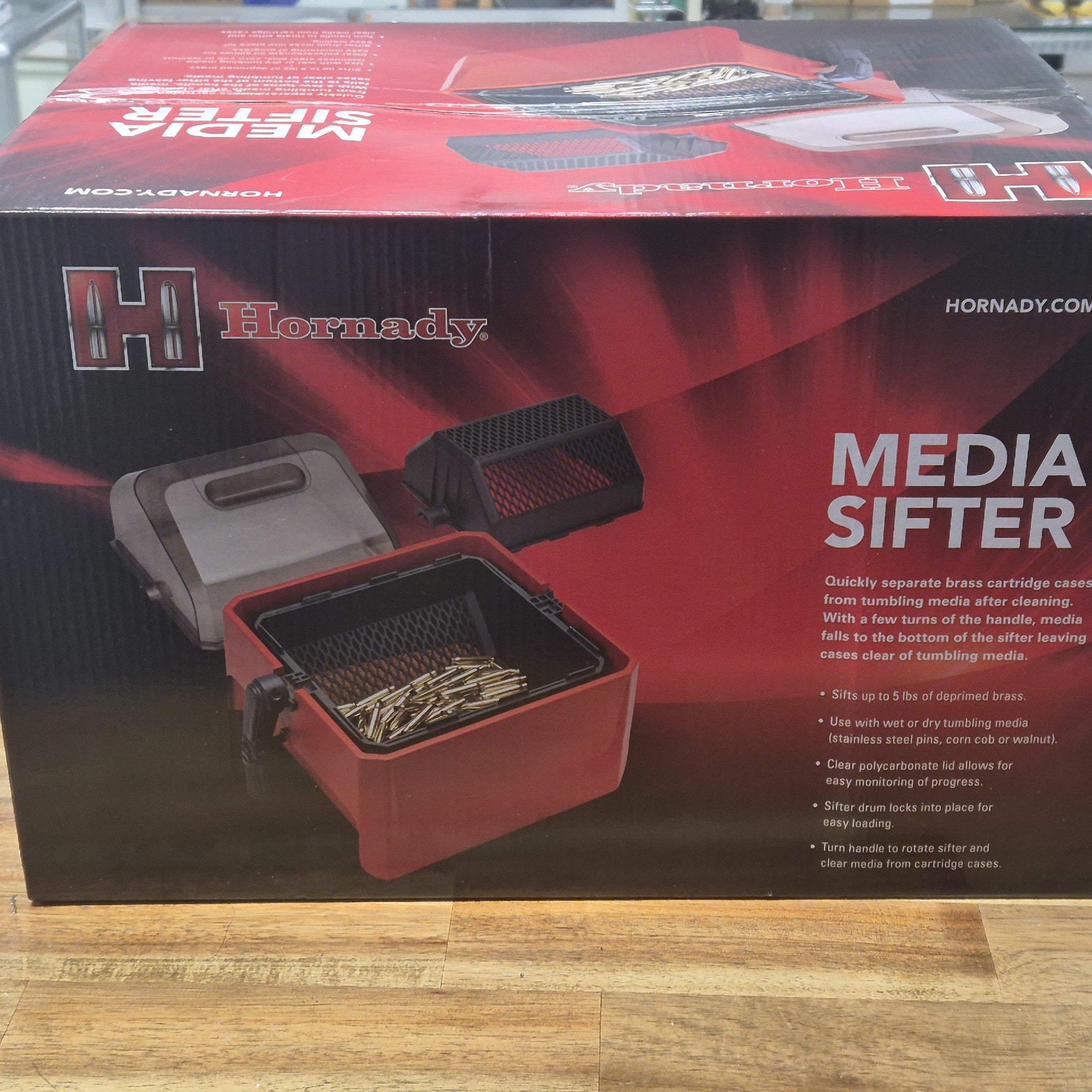HORNADY ROTARY MEDIA SIFTER
