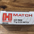 HORNADY 223 REM 73 GR ELD-M 20 PK
