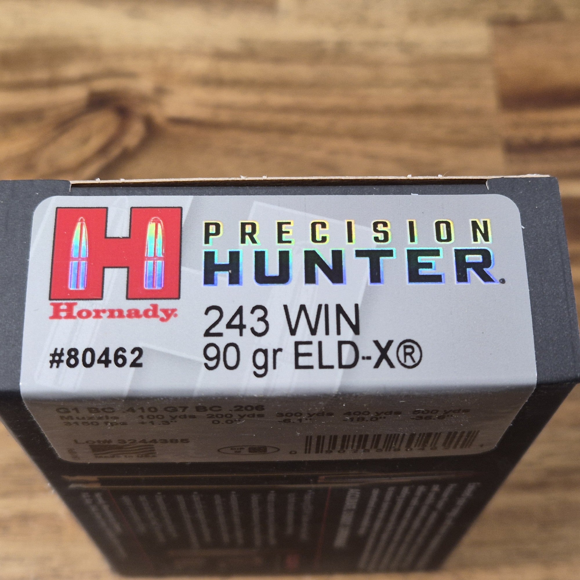 HORNADY 243 WIN 90 GR ELD-X PH 20 PK