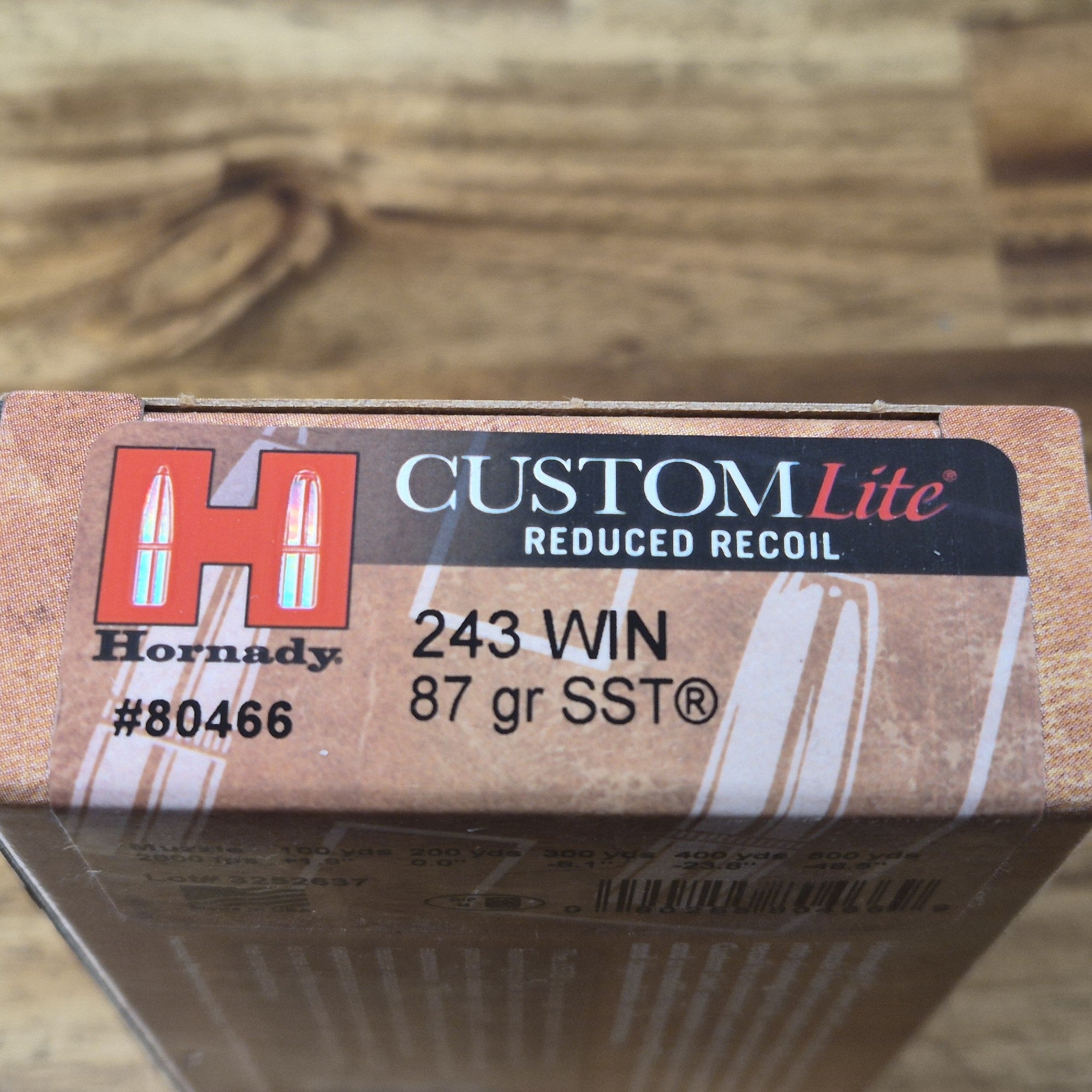 HORNADY 243 WIN 87 GR SST LITE 20 PK
