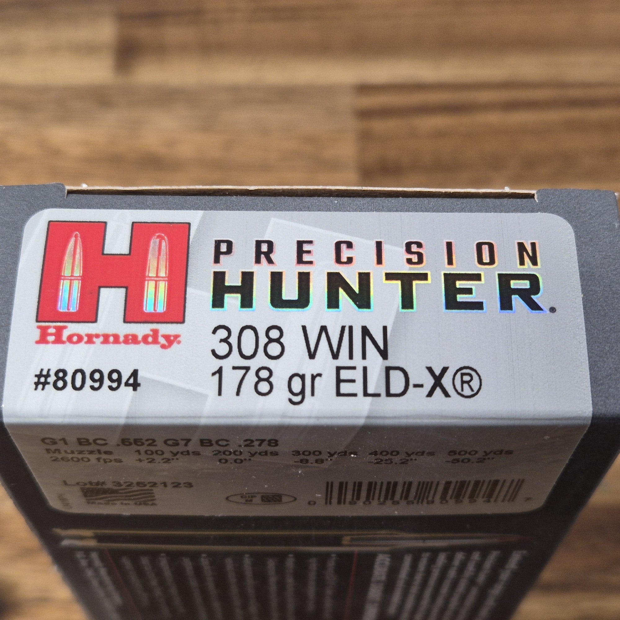 HORNADY 308 WIN 178 GR ELD-X PH 20 PK