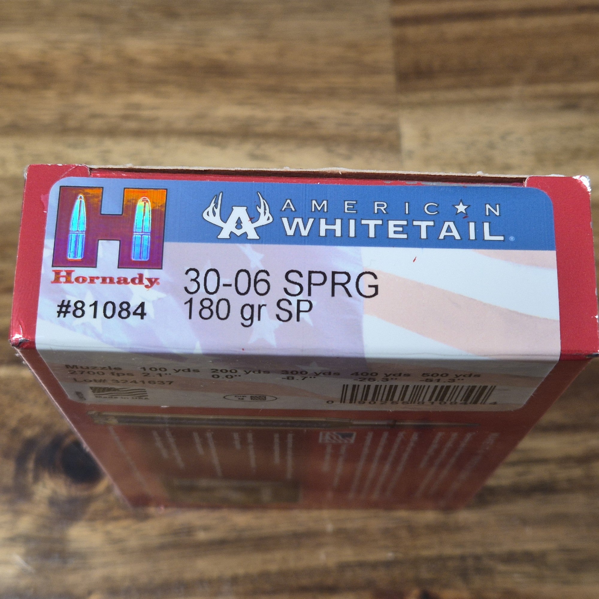 HORNADY 30-06 SPRG 180 GR SP AW 20 PK