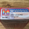 HORNADY 350 LEGEND 170 GR SP AW 20 PK