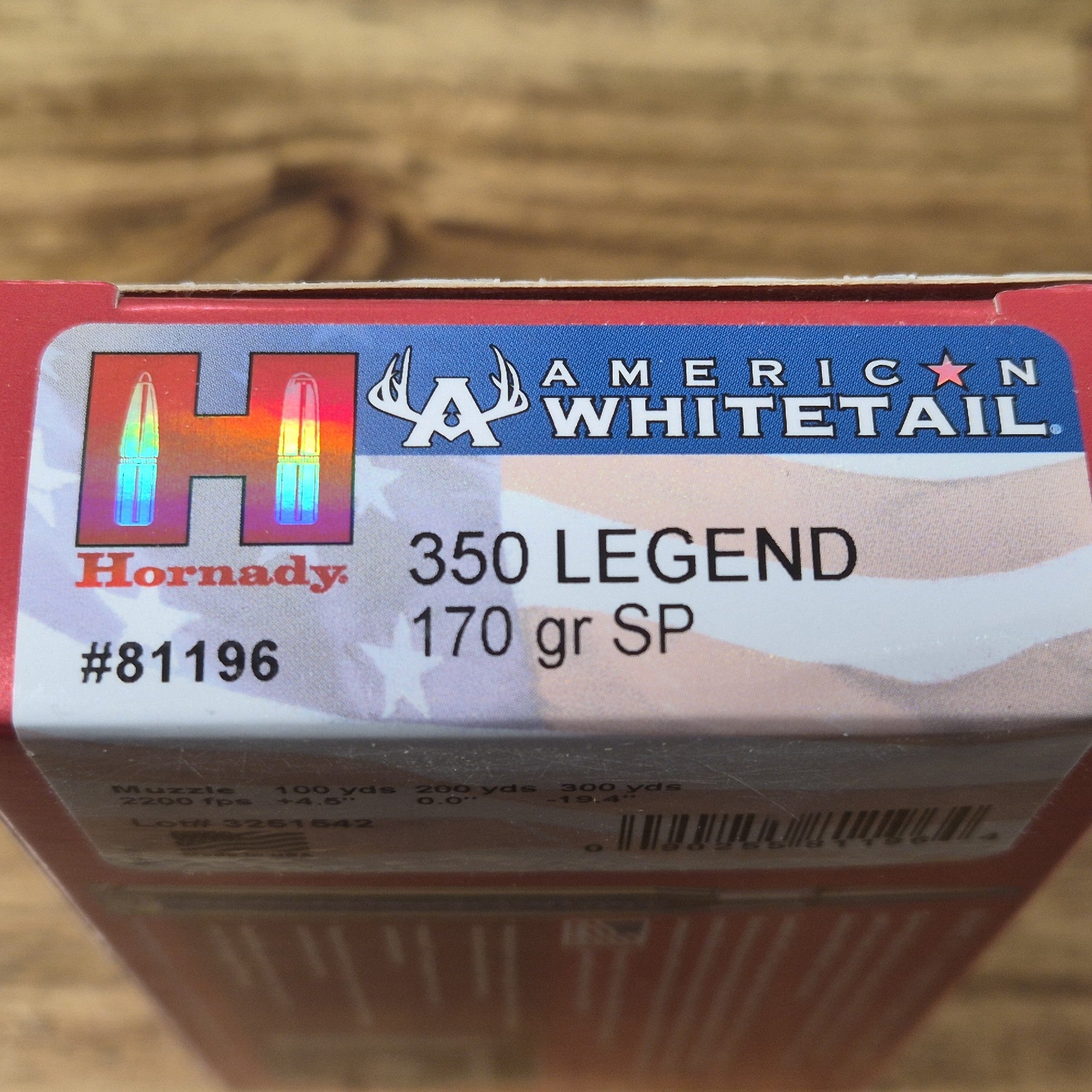 HORNADY 350 LEGEND 170 GR SP AW 20 PK