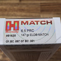 HORNADY 6.5 PRC 147 GR ELD-M 20 PK