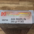 HORNADY 444 MARLIN 265 GR FTX LVREV 20 PK