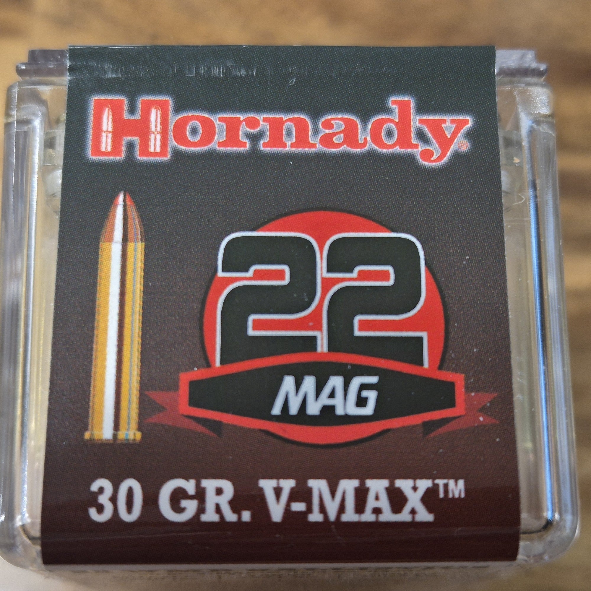 HORNADY 22 WMR 30 GR VMAX 50 PK