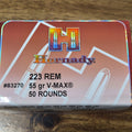 HORNADY 223 REM 55 GR V-MAX 50PK