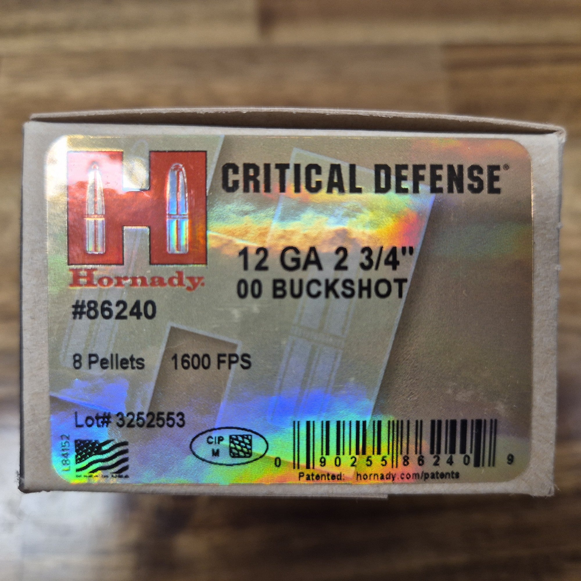 HORNADY 12 GA 00 BUCKSHOT CD 10 PK