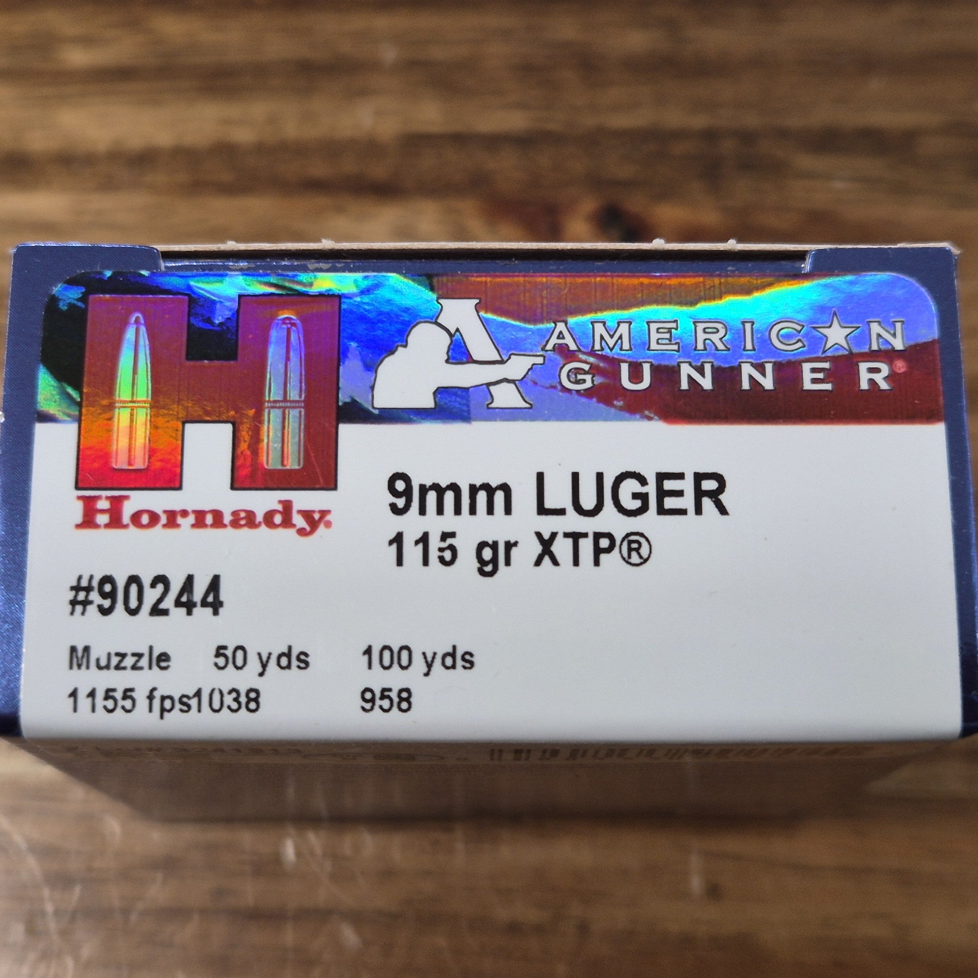 HORNADY 9MM LUGER 115 GR XTP AG 25 PK