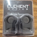 ELEMENT OPTICS XT MOUNTS PICATINNY LOW 1"