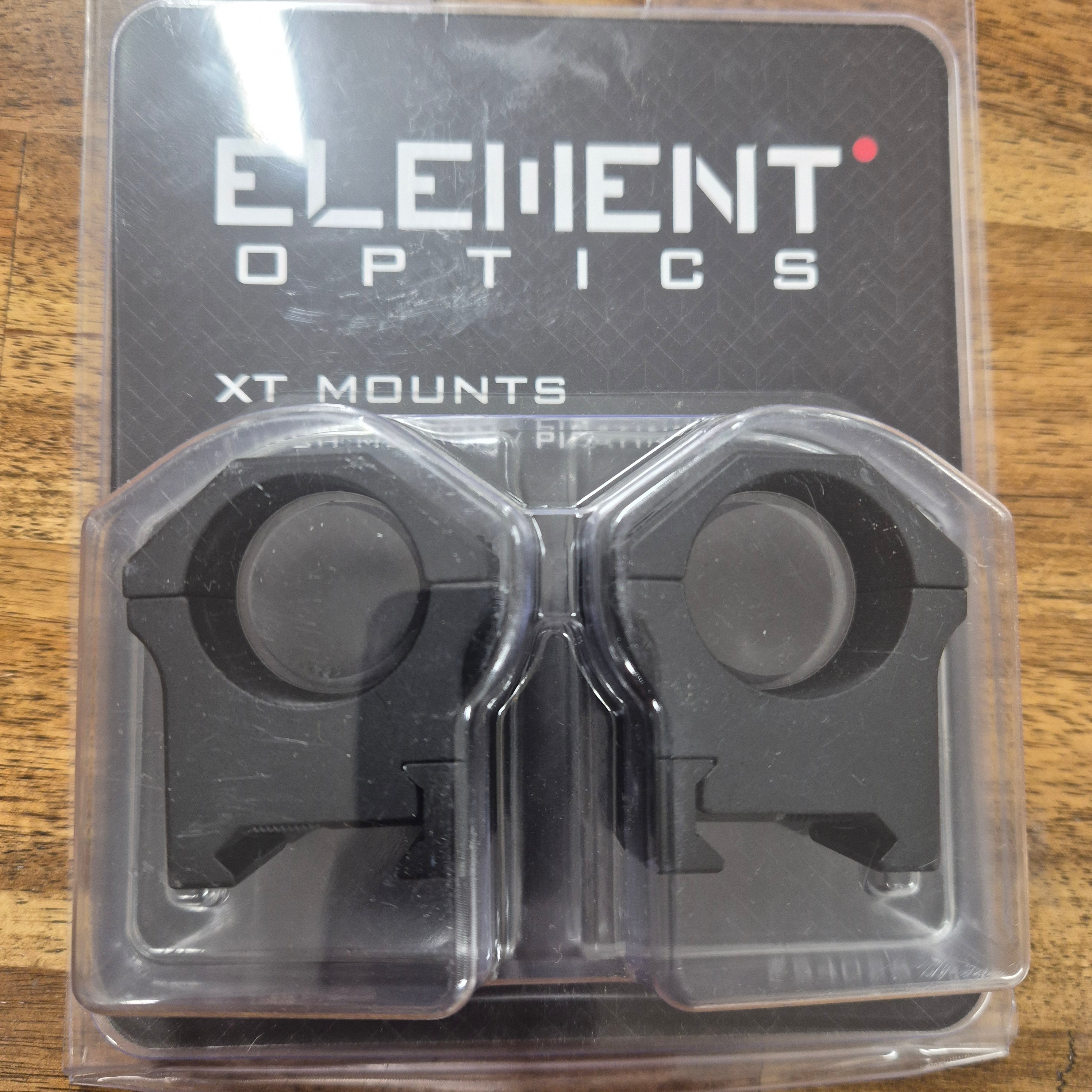 ELEMENT OPTICS XT MOUNTS PICATINNY LOW 1"