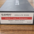 ELEMENT OPTICS ACCU-LITE MOUNTS (34MM, LOW (24MM))