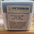 PETERSON 6.5 CREEDMOOR CASING - SMALL PRIMER - BOX OF 50
