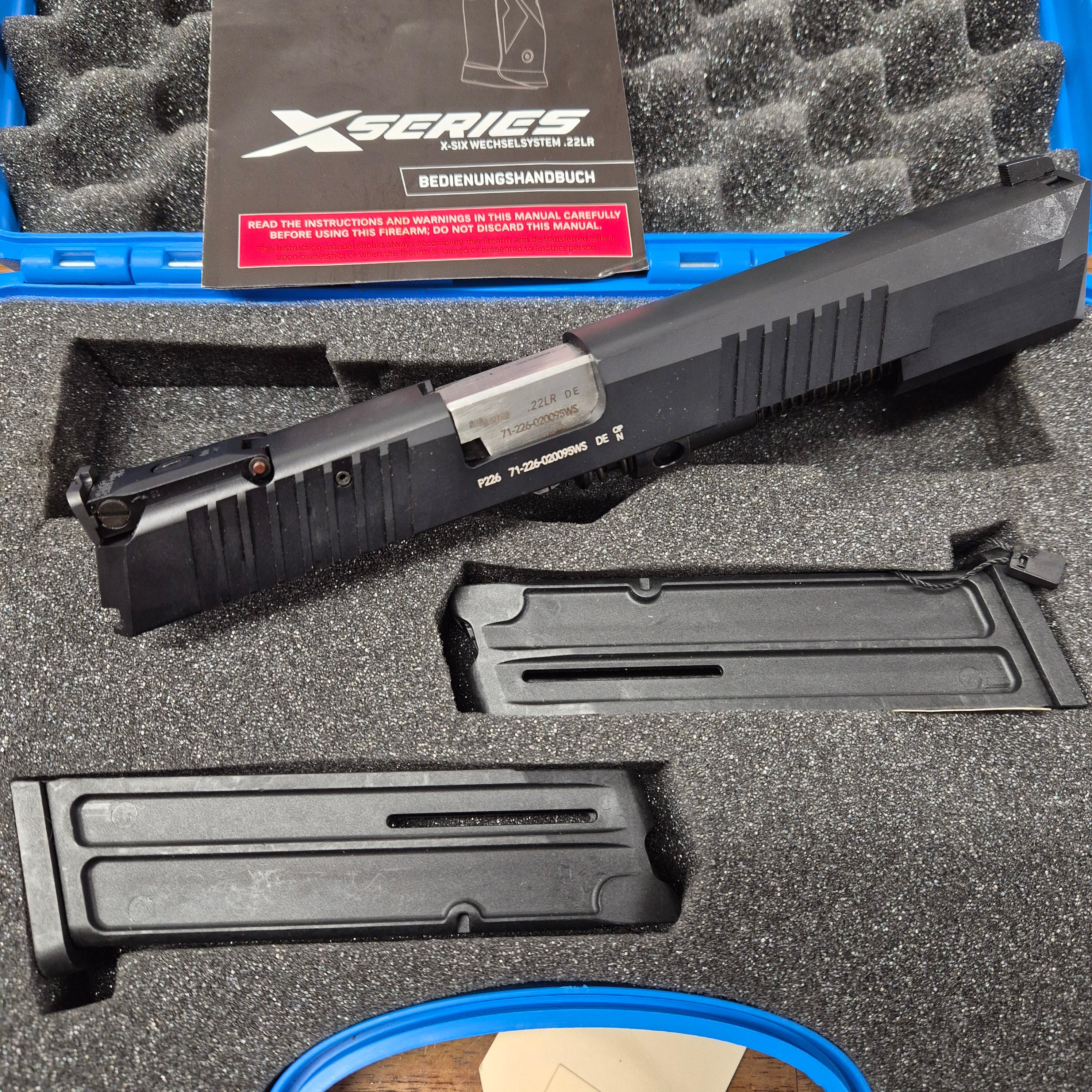 SIG CONVERSION KIT X-SIX FOR P226 .22LR WITH 2 X MAGS
