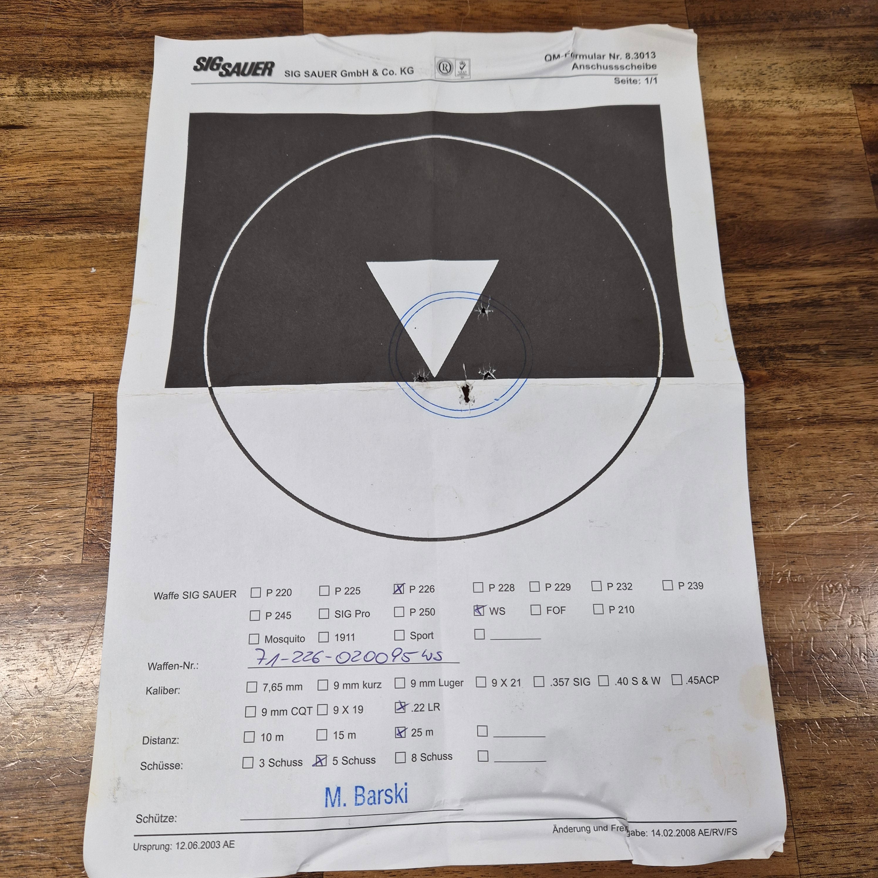 SIG CONVERSION KIT X-SIX FOR P226 .22LR WITH 2 X MAGS