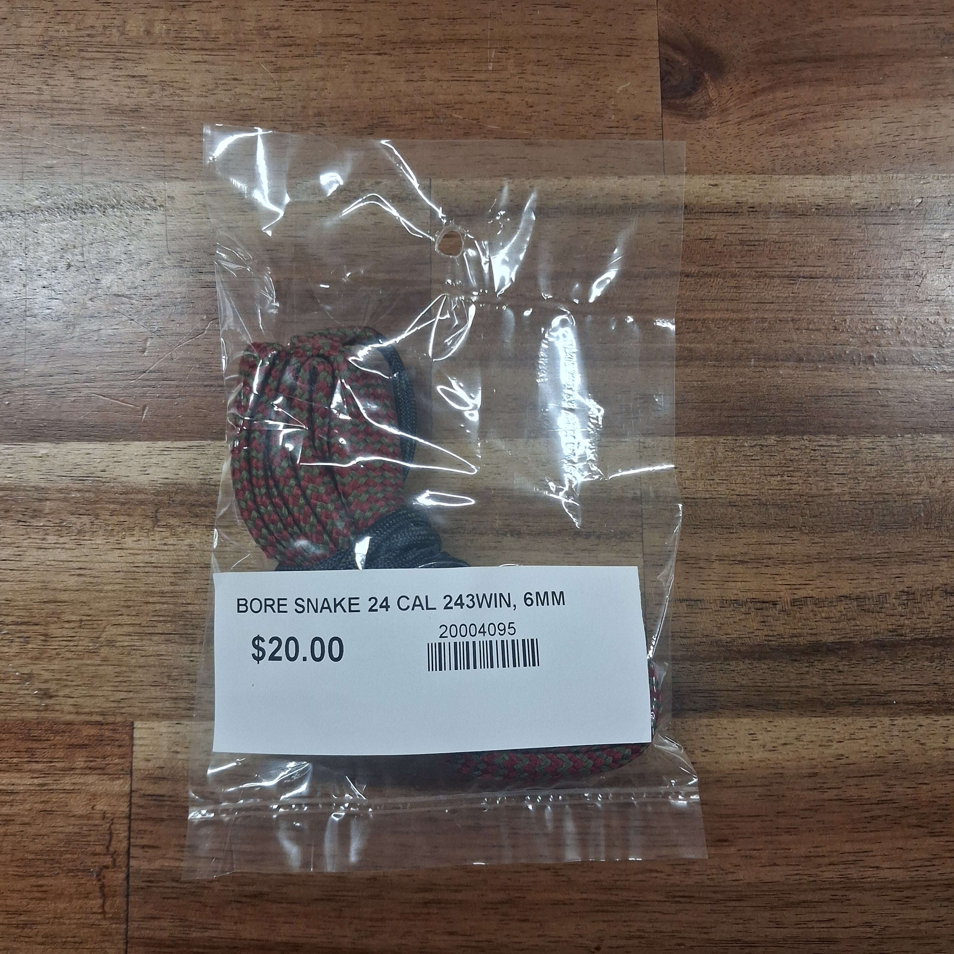 BORE SNAKE 24 CAL 243WIN, 6MM