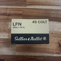 S&B SELLIER & BELLOT 45 LONG COLT 230 GRAIN JHP AMMO 50 RD