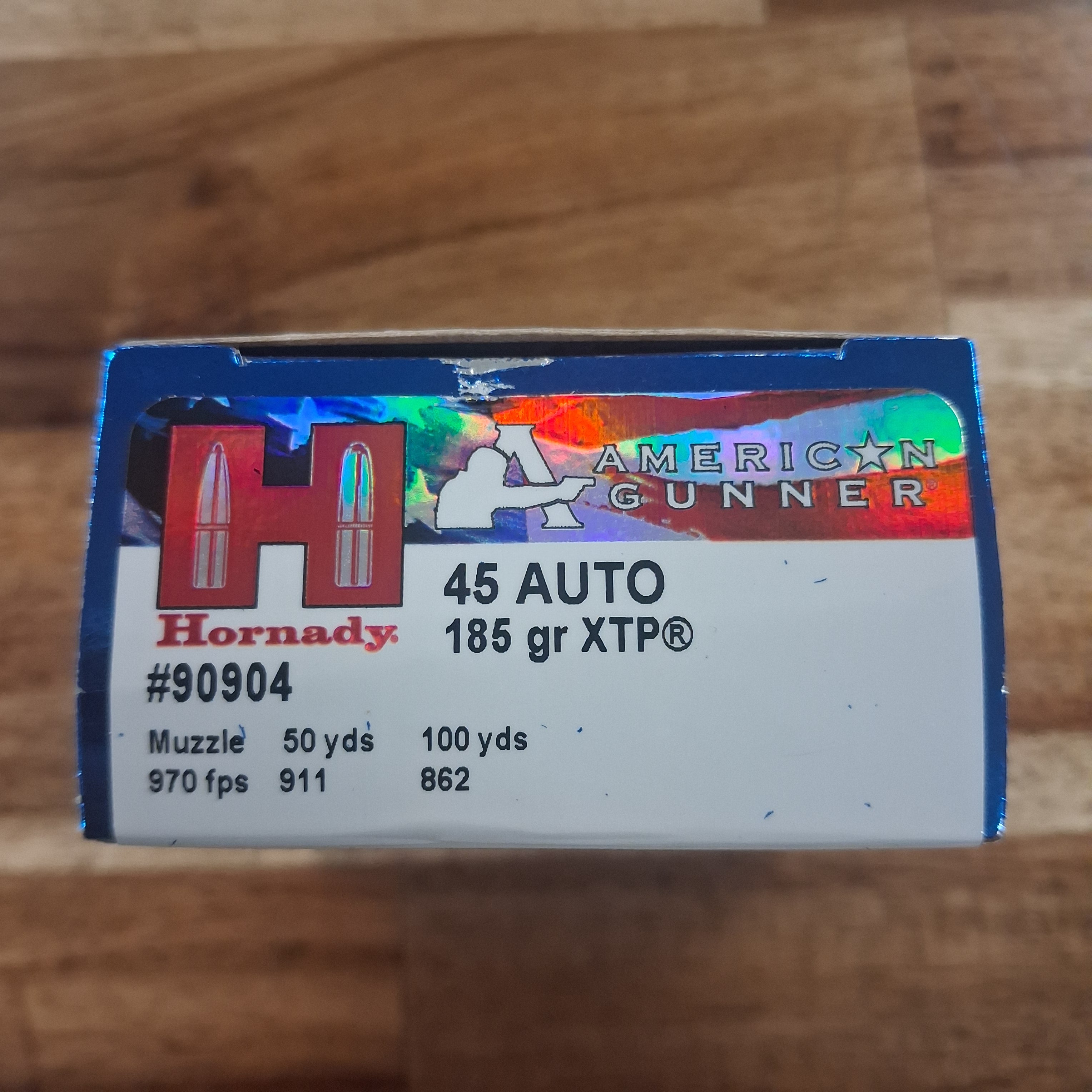 HORNADY 45 AUTO 185 GR XTP AG 20 RD