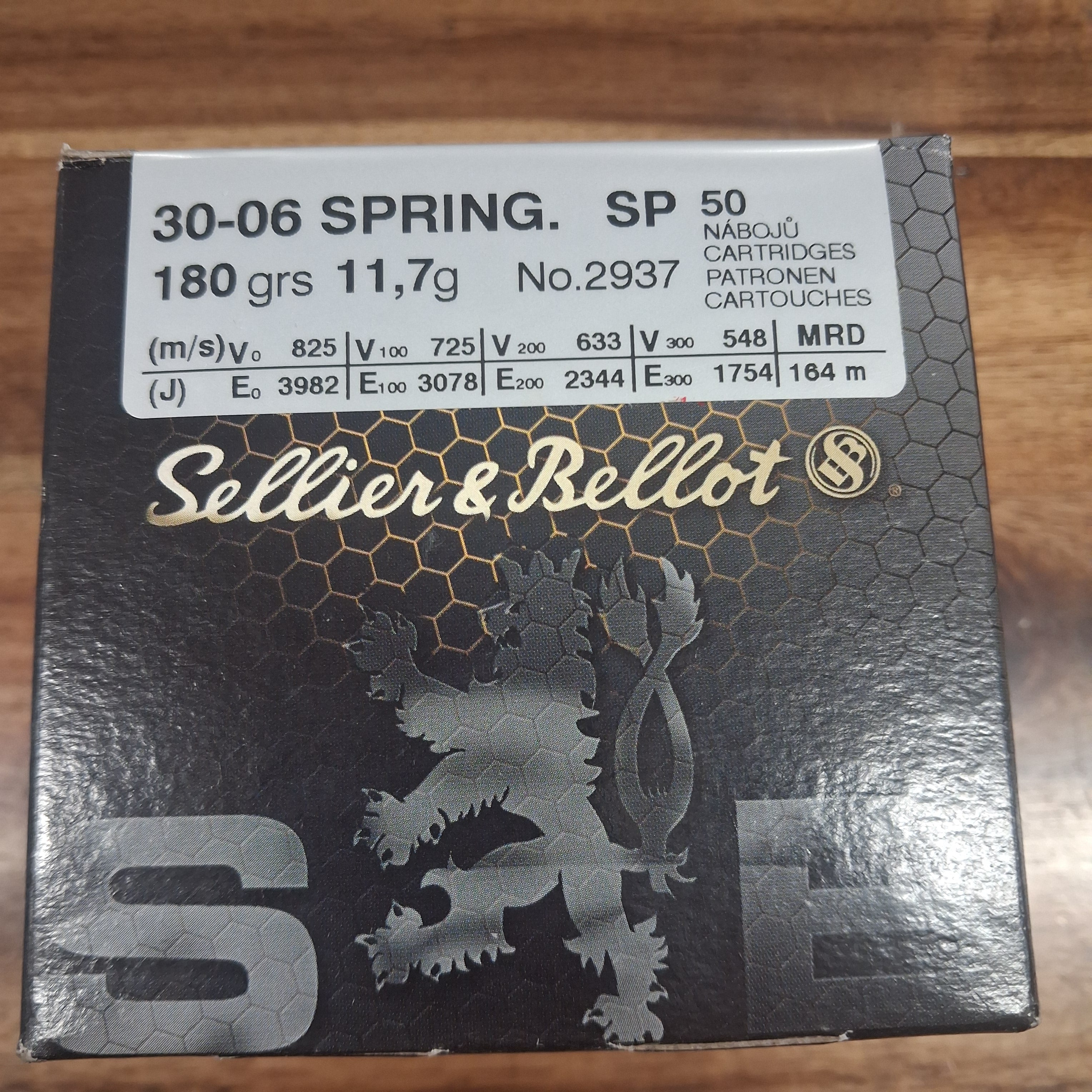 S&B 30-06 SPRG 180 GR SP 50 PK