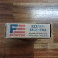 FRONTIER 223 REM 55 GR FMJ 20 PK