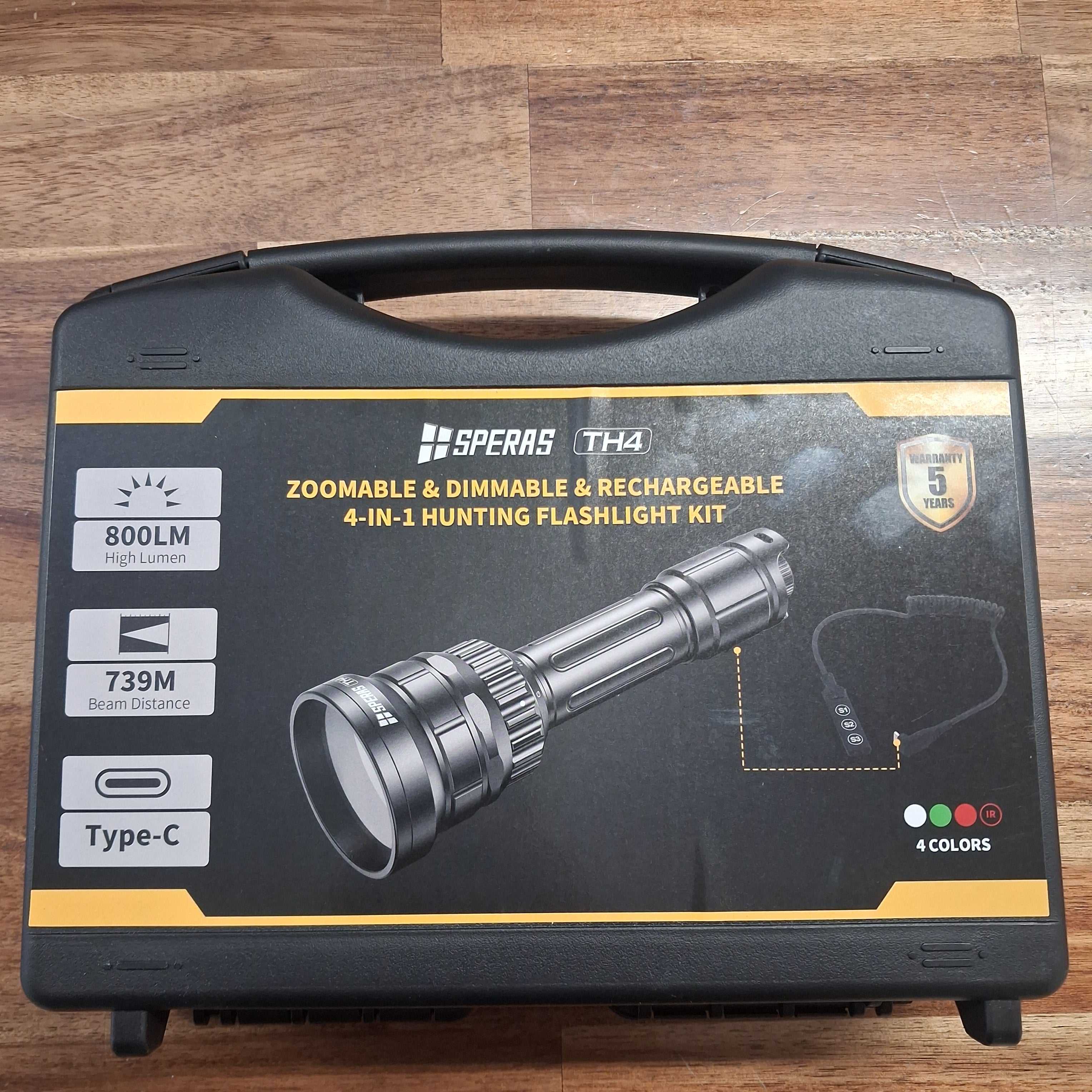 SPERAS TH4 IR ILLUMINATOR TORCH KIT