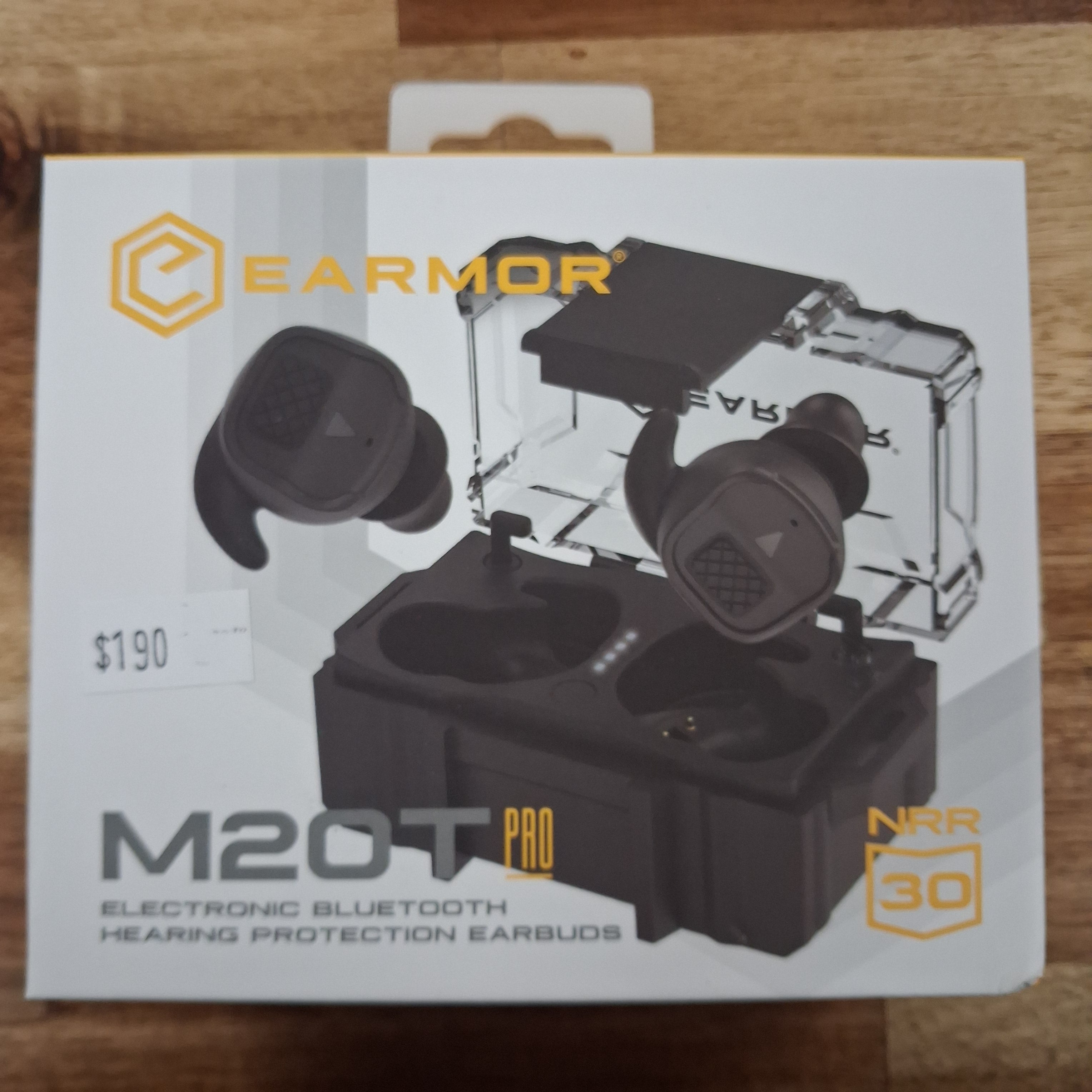 EARMOR M20T PRO BLUETOOTH ELECTRONIC EARPLUGS - COYOTE BROWN
