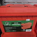 RIDGETEK .30CAL AMMO BOX EMERGENCY ORANGE (12 CARTON) INC PADLOCK