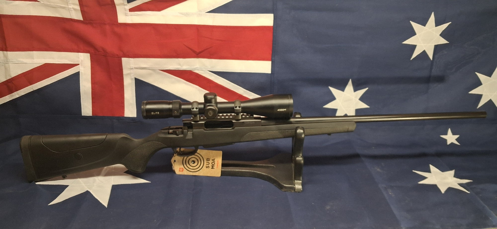 ATA TURQUA 308WIN SYNTHETIC WITH BUSHNELL ELITE 4500 4X 4-16X50 SCOPE