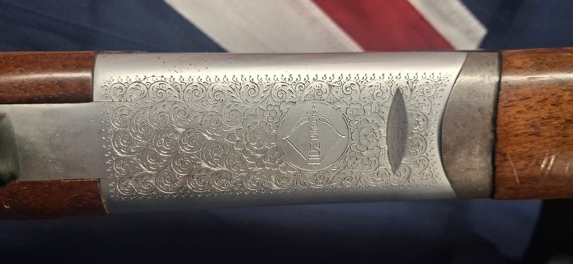 ANTONIO ZOLI UNKNOWN 12GA DOUBLE TRIGGER SPECIAL NICKLE CHROME STEEL