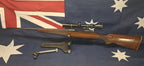 WINCHESTER M70 30-06SPRG WOOD STOCK & TASCO SCOPE & MOUNTS
