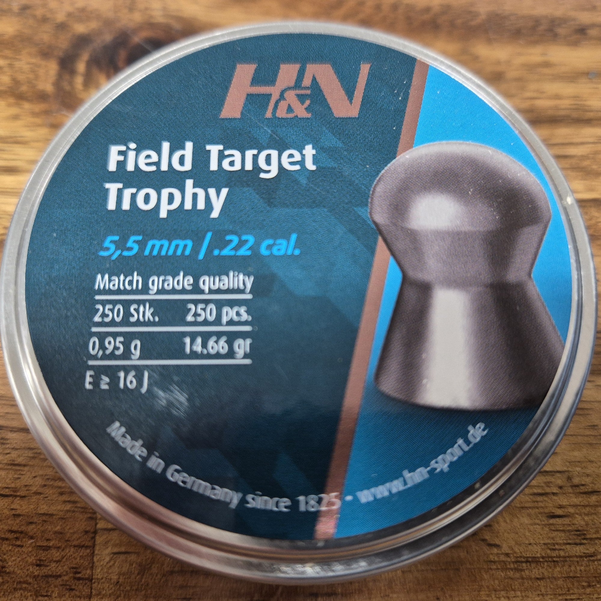 H&N FIELD TARGET TROPHY 22AIR 250PK