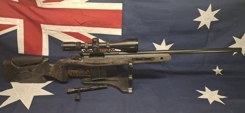 ATA TURQUA 308WIN LAMINATE WOOD STOCK WITH BUSHNELL 4500 4X SCOPE 4-16X50 & 10RD ACCURATE-MAG