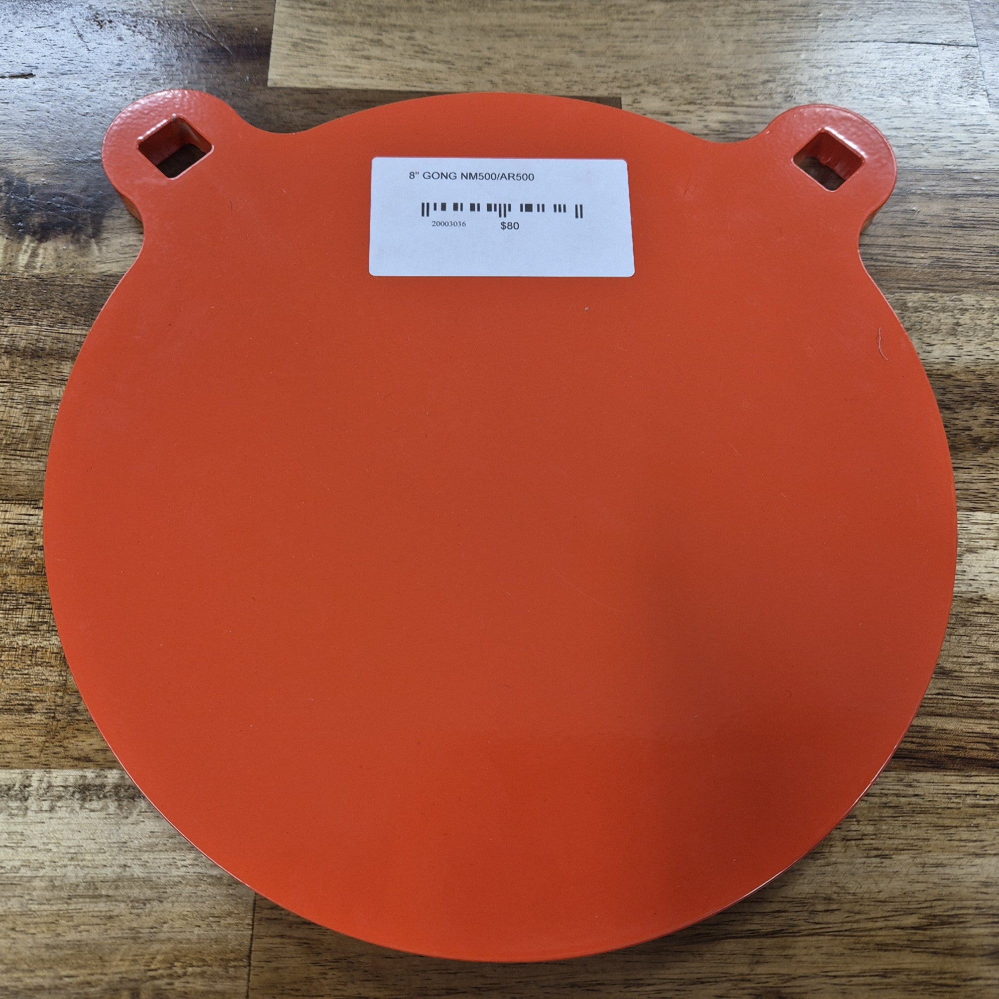 8" GONG 8" NM500/AR500