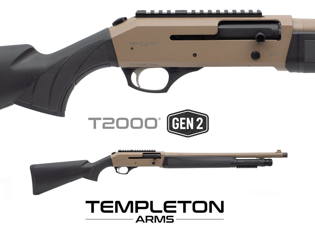 TEMPLETON ARMS T2000 TACTICAL FDE - GEN 2 (12 GAUGE, 5+1, 20", RIGHT HAND)
